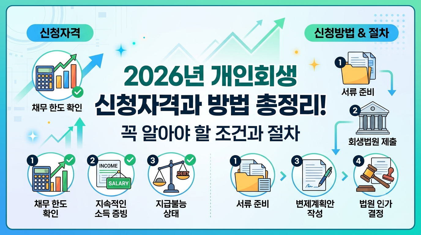 2026년 개인회생 방법
