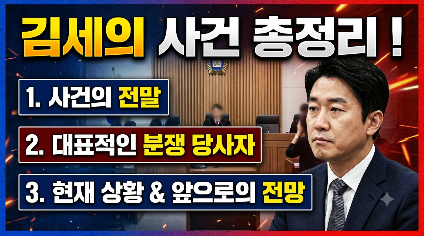 김세의사건정리