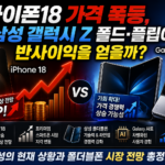 갤럭시폴드-아이폰18